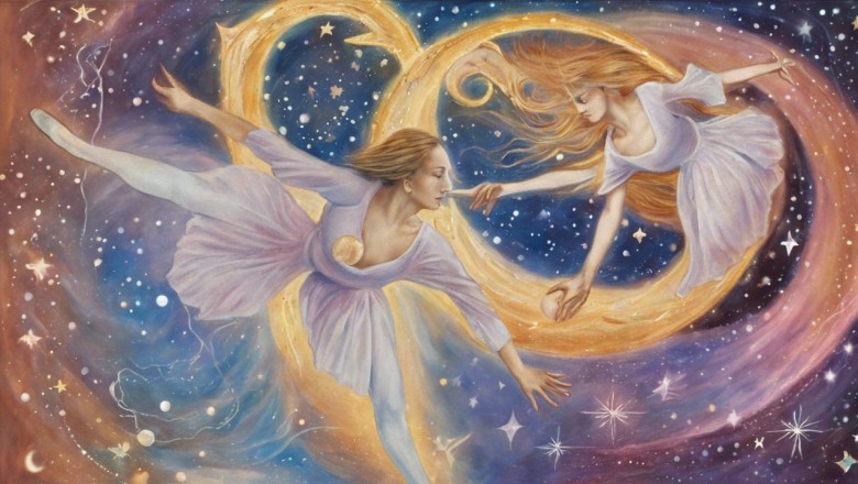 Aquarius and Pisces Celestial Ballet: Navigating the Cosmic Dance