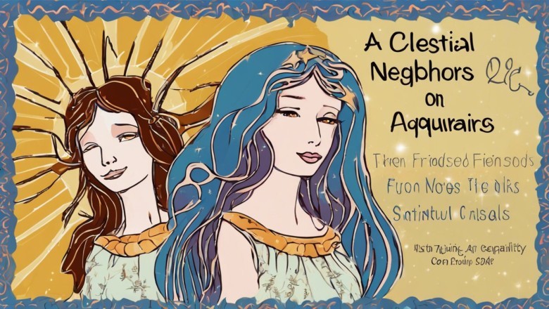 Celestial Neighbors: Nurturing Matured Friendships in Aquarius-Aquarius Compatibility